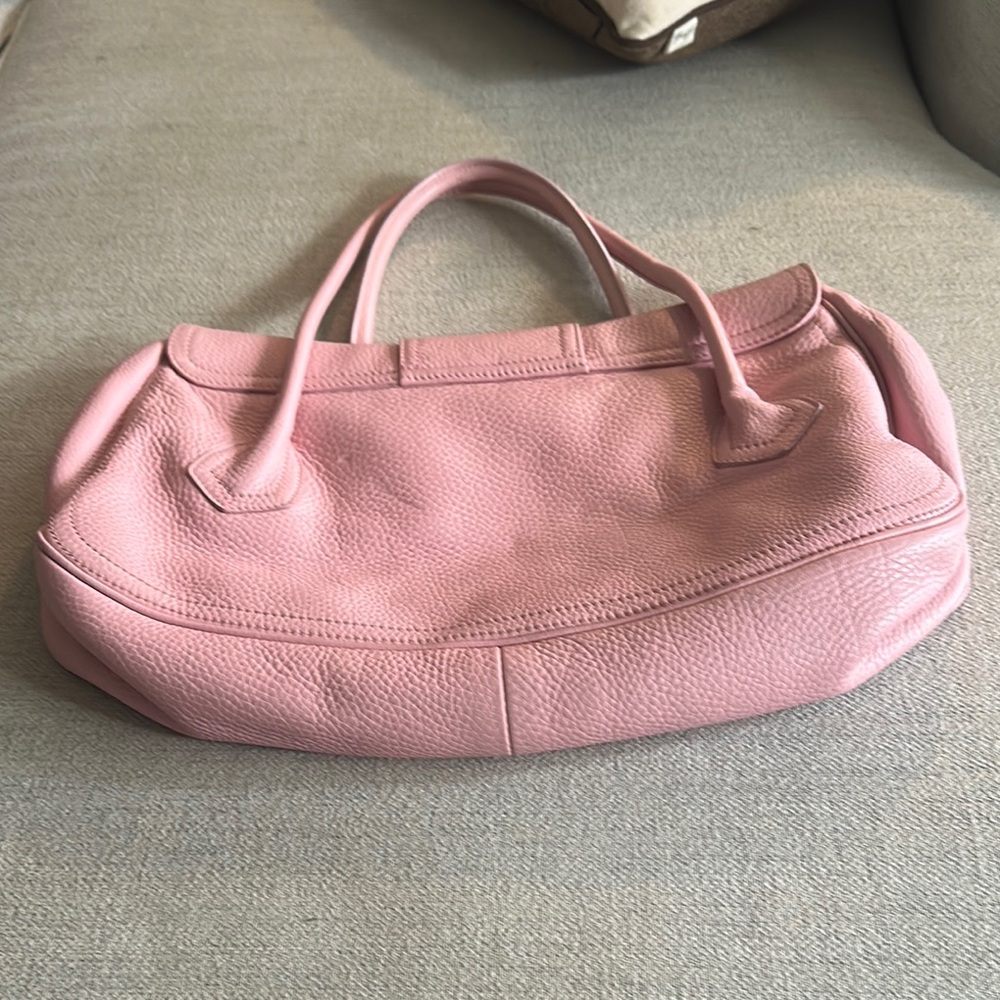 Celine Macadam Bubble Gum Pink Buckle Flap Leather Bag, unreal condition & price - Picture 4 of 13